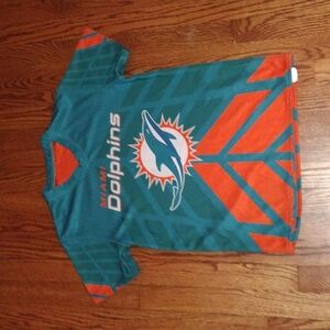 Holloway Youth Miami Dolphins Flag Football Jersey SIZE L